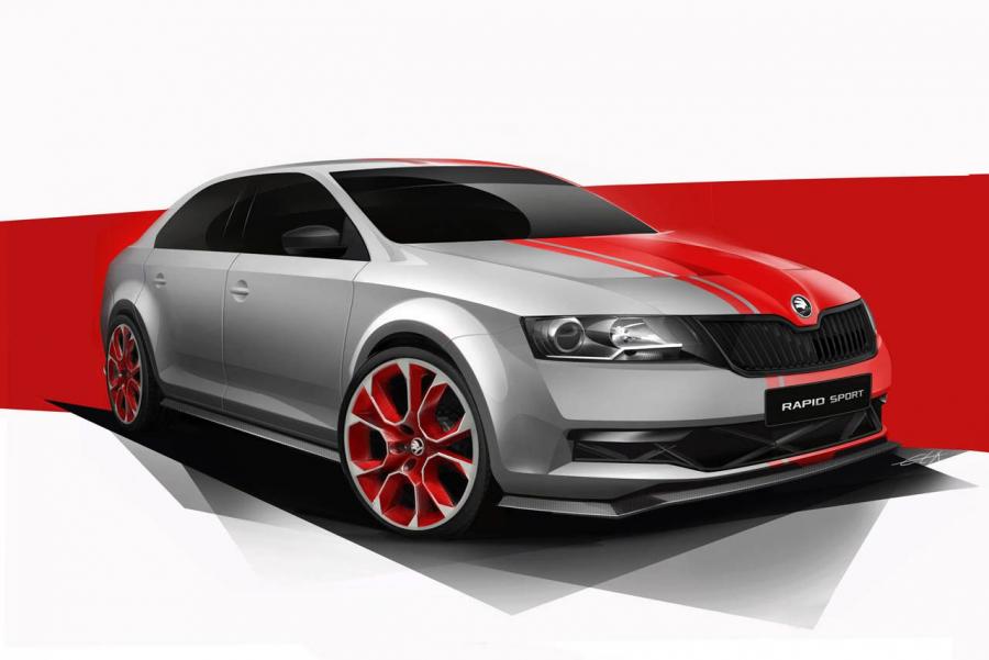  Skoda Rapid Sport Concept 2013 года  (фото 11 из 11)